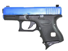 Kjworks G27 Gas Blowback Pistol (Blue) (KJW-G27-BLUE)