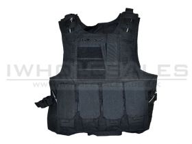 ACM Black Plate Carrier Vest (Black)