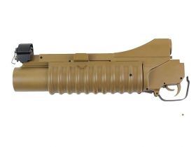 Double Bell M203 Short Grenade Launcher (Full Metal - Tan - M-55SS)