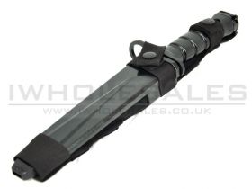 ACM M10 Rubber Bayonet Knife for M4/M16 (Black)