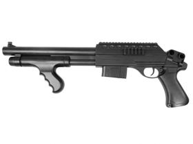 Vigor M870 Custom Tactical Pump Action Shotgun (RIS - Black - Short)