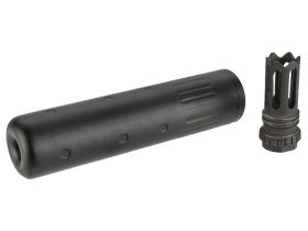 Cyma M4/Scar Stubby CQB QD Mock Silencer (Short Type - 155x38mm - SI004)