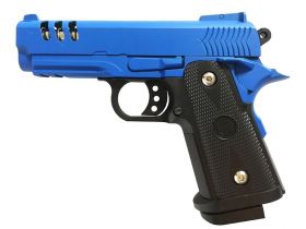 ACM 3.8 Spring Pistol (Full Metal - Blue - V15-BLUE)