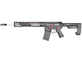 EMG F1 Firearms BDR-15 3G BR2 AR15 AEG Rifle (Black with Red - BDR-BR-2)