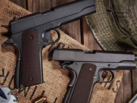 KWC 1911 Co2 Blowback Pistol (Full Metal - Black - AAKCCB760AZB)