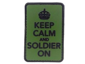 Patches - Keep calm and soldier on