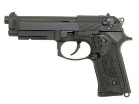 LS M9 Vertec Gas Blowback Pistol (Black - GGB-0304)