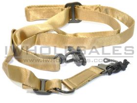 ACM Airsoft Multi-Mission Sling System (Tan)
