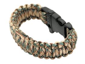 ACM Tactical Survival Paracord Wristband with Flute (V1)