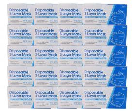 Disposable Blue Masks (50pcs - 40 Boxes)