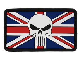 ACM UK Flag Skull Patch