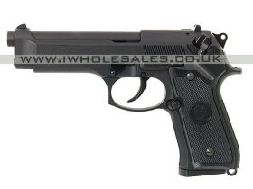KJWorks M92/M9 Gas Blowback Pistol (ABS) (KJW-M92-HW)