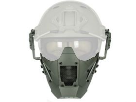 Big Foot Tactical JF Mesh Mask (AF Helmet Fit - Urban Grey)