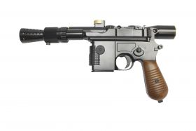 Armorer Works M712 Smuggler Blaster with Scope & Flash Hider GBBP (Full Metal)