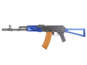 Double Bell AKS-74N (Wooden Handguard - Metal Body - BLUE - 001B)