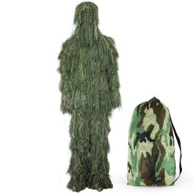 Big Foot Ghillie Suit Burrs Camouflage Woodland