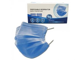 Fohwa Disposable Blue Masks (50pcs - Box Packed - 0% VAT)