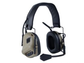 Big Foot Fifth Generation Sound Pickup and Noise Reduction Headset Simulator (Head Wearing - Tan)