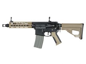 Ares Amoeba Pro (Octarms) M4 7" with EFCS Unit (Full Metal - Tan - M4-KM7-DE) - HPA Engine Pre-Installed