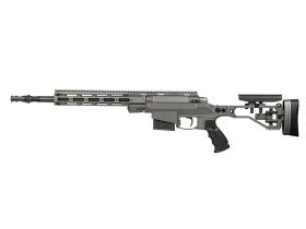 Ares MSR303 Sniper Rifle with Case (Tool-Less Assemble - Spring Powered - Titanium Grey - MSR-303 - MSR-021)