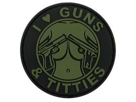 ACM I Love Guns and Titties Patch