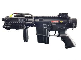 Golden Eagle M4 RIS CQB 'Assault' AEG (Black - Inc. Battery and Charger)