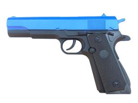 HFC Co2 Pistol M1911 (Full Metal - Blue Two Tone)