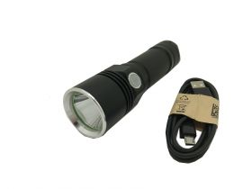 ACM Rechargeable USB Flashlight (Black)